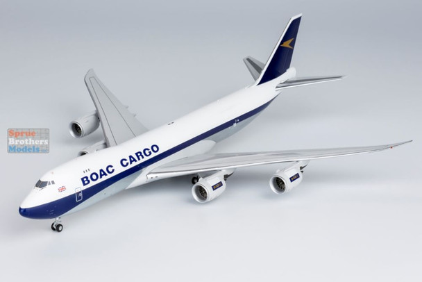 NGM78003 1:400 NG Model BOAC Cargo B747-8F Reg #G-BOAC (fantasy livery) (pre-painted/pre-built)