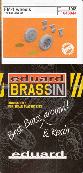 EDU648944 1:48 Eduard Brassin - FM-1 Wildcat Wheels (EDU kit)