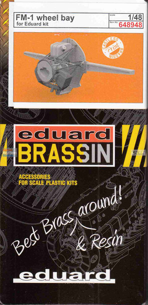 EDU648948 1:48 Eduard Brassin - FM-1 Wildcat Wheel Bay (EDU kit)