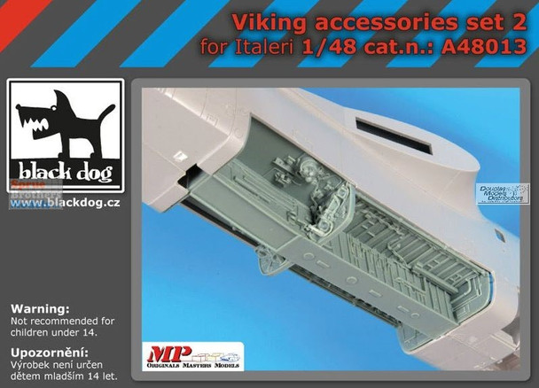 BLDA48013A 1:48 Black Dog S-3 Viking Accessories Set 2 (ITA kit)