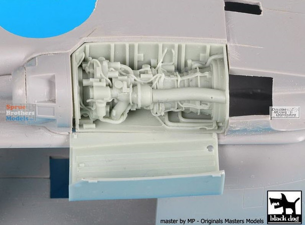 BLDA48037A 1:48 Black Dog MH-60K Blackhawk Engine (ITA kit)