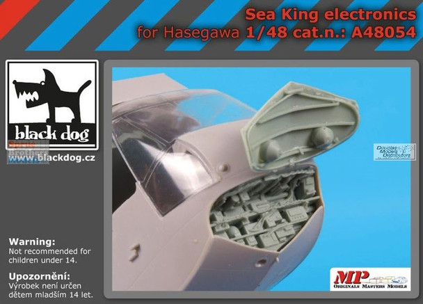 BLDA48054A 1:48 Black Dog SH-3 Sea King Electronics (HAS kit)