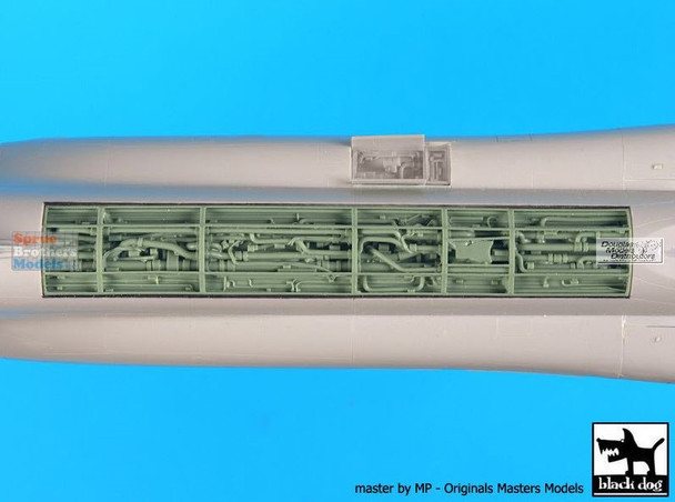 BLDA48088A 1:48 Black Dog F-4J Phantom II Spine Electronics (HAS kit)