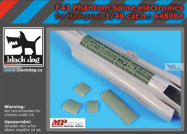 BLDA48088A 1:48 Black Dog F-4J Phantom II Spine Electronics (HAS kit)