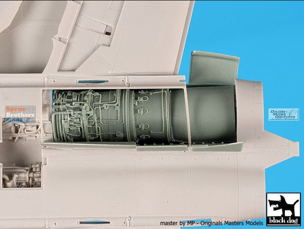 BLDA48144A 1:48 Black Dog F-4B Phantom II Engine (TAM kit)