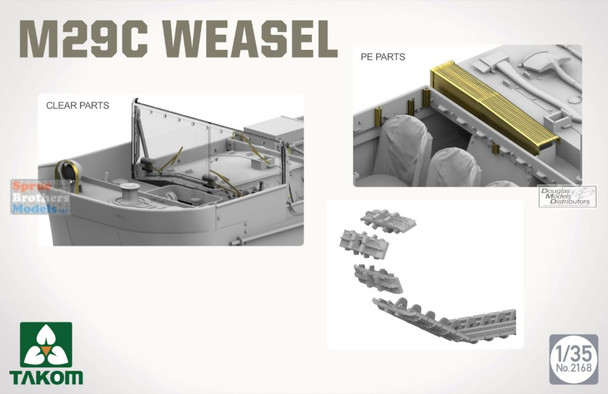 TAK02168 1:35 Takom M29C Weasel