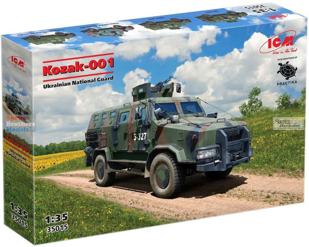 ICM35015 1:35 ICM Kozak-001 Ukrainian National Guard