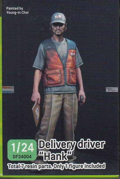 DEFDF24004 1:24 DEF Model Figure Set - Delivery Driver 'Hank'