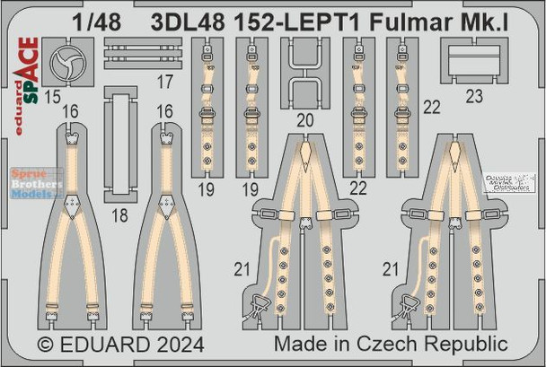 EDU3DL48152 1:48 Eduard SPACE - Fulmar Mk.I (TRP kit)