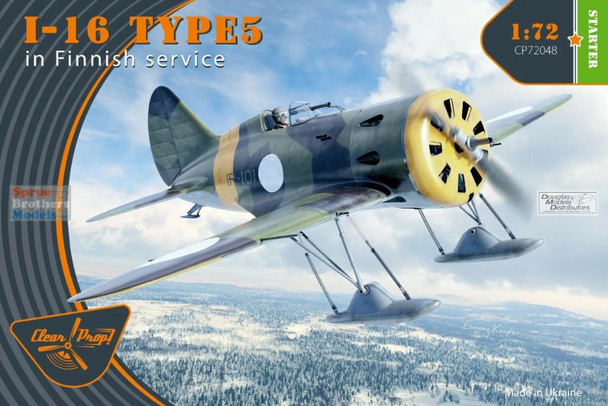 CLPCP72048 1:72 Clear Prop Models I-16 Type 5 in Finnish Service