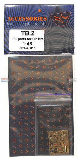 CLPCPA48019A 1:48 Clear Prop Models TB.2 UAV PE Detail Set (CLP kit)