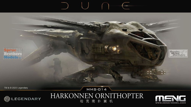 MNGMMS014 Meng Harkonnen Ornithopter (Dune)