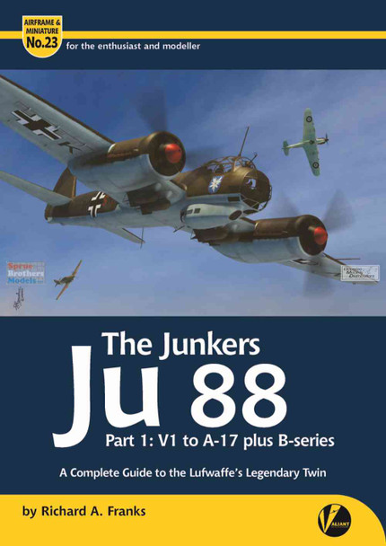 VWPAM023 Valiant Wings Publishing Airframe & Miniature No.23 The Junkers Ju88 Part 1: V1 to A-17 plus B-Series