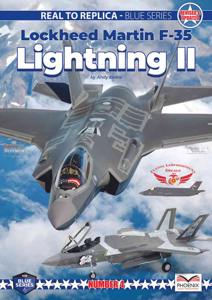 PSPBLUE004R Phoenix Scale Publications - Lockheed Martin F-35 Lightning II (Revised)