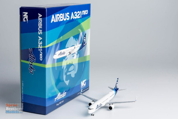 NGM13050 1:400 NG Model Alaska Airlines Airbus A321neo Reg #N921VA (pre-painted/pre-built)