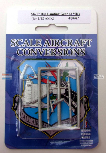 SAC48447 1:48 Scale Aircraft Conversions - Mi-17 Hip Landing Gear (AMK kit)