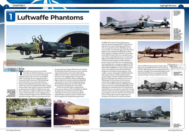 PSPWH004 Phoenix Scale Publications - The McDonnell Douglas F-4C/E/F & RF-4C/E Phantom (European Operators)