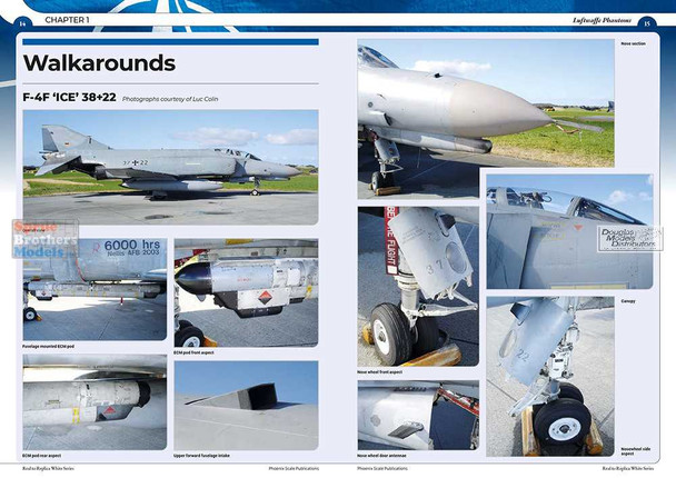 PSPWH004 Phoenix Scale Publications - The McDonnell Douglas F-4C/E/F & RF-4C/E Phantom (European Operators)