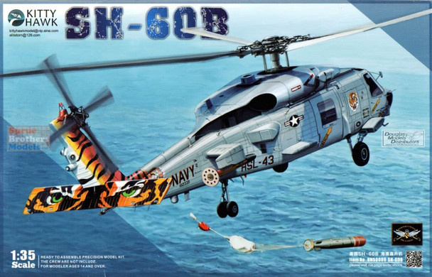 ZIMKH50009 1:35 Zimi Model Kitty Hawk SH-60B SeaHawk