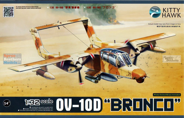 ZIMKH32003 1:32 Zimi Model Kitty Hawk OV-10D Bronco