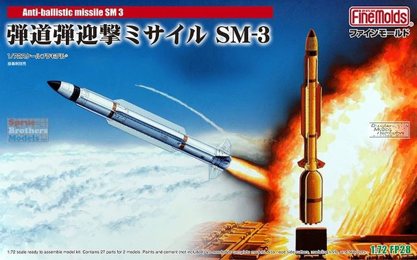 FNMFP028 1:72 Fine Molds SM-3 Anti-Ballistic Missile