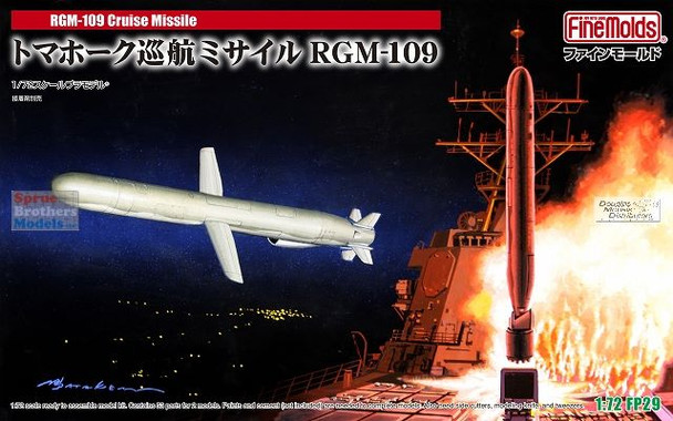 FNMFP029 1:72 Fine Molds RGM-109 Tomahawk Cruise Missile