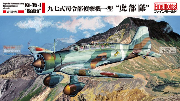 FNMFB023 1:48 Fine Molds Ki-15-I Babs The Tiger Squadron
