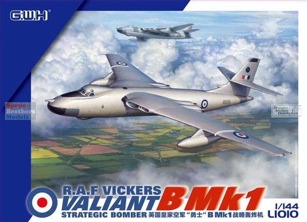 LNRL1010 1:144 Great Wall Hobby RAF Vickers Valiant B Mk.I Strategic Bomber