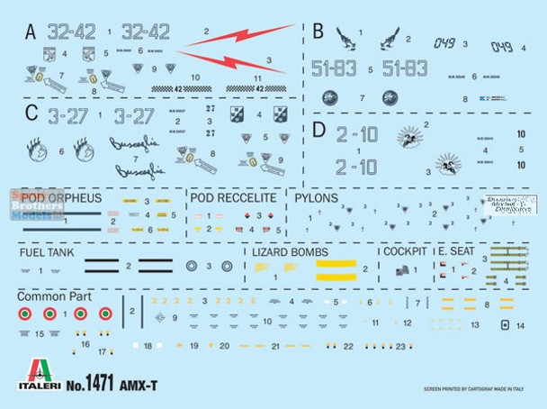 ITA1471 1:72 Italeri AMX-T