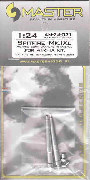 MASAM24021 1:24 Master Model Spitfire Mk.IXc Hispano 20mm Cannons in Fairings (AFX kit)