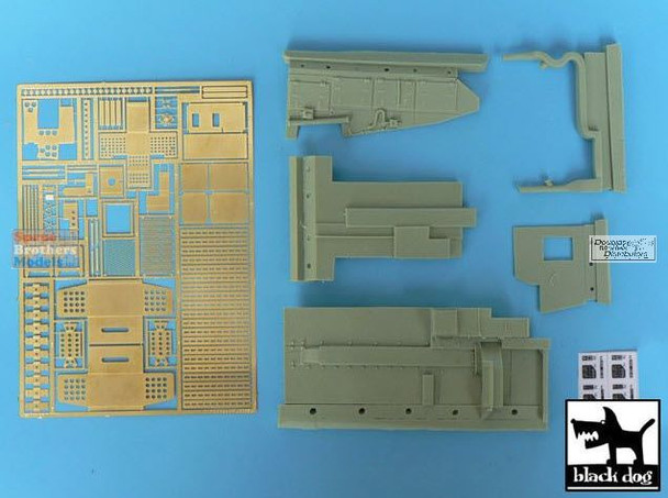 BLDT35001T 1:35 Black Dog M1126 Stryker ICV Interior (AFV Kit)