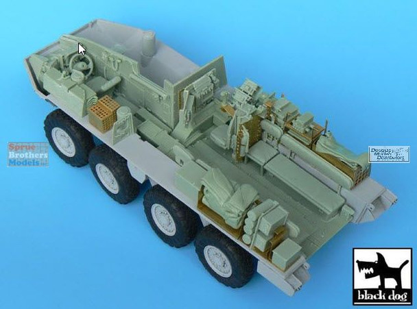 BLDT35001T 1:35 Black Dog M1126 Stryker ICV Interior (AFV Kit)