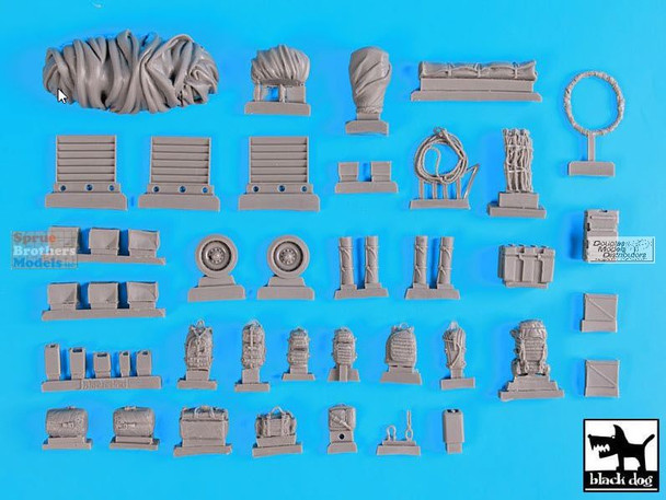 BLDT35122T 1:35 Black Dog M109A6 Paladin Accessories Set (AFV kit)