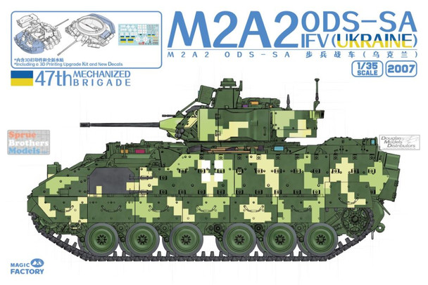 MGF2007 1:35 Magic Factory M2A2 ODS-SA Bradley IFV (Ukraine) 47th Mechanized Brigade