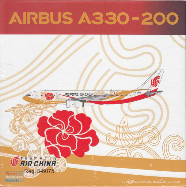 NGM61066 1:400 NG Model Air China Airbus A330-200 Reg #B-6075 'Forbidden Pavillion' (pre-painted/pre-built)