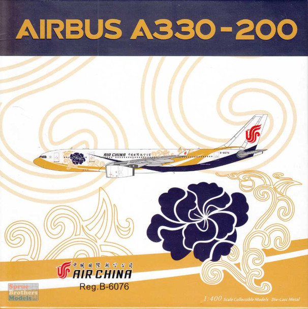 NGM61067 1:400 NG Model Air China Airbus A330-200 Reg #B-6076 'Capital Pavillion' (pre-painted/pre-built)