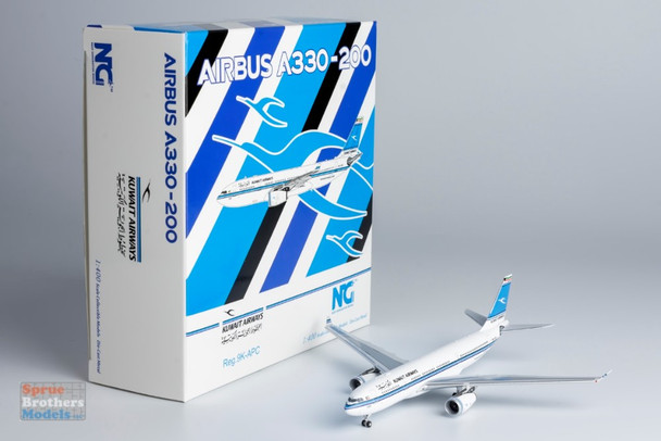 NGM61069 1:400 NG Model Kuwait Airways Airbus A330-200 Reg #9K-APC (pre-painted/pre-built)