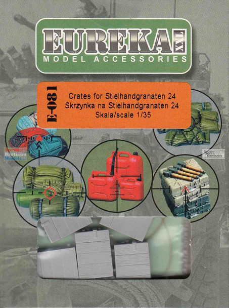 EURE081 1:35 Eureka XXL - Crates for Stielhandgranate 24