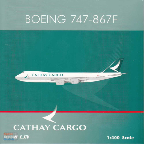 PHX04575 1:400 Phoenix Model Cathay Cargo B747-8F Reg #B-LJN (pre-painted/pre-built)