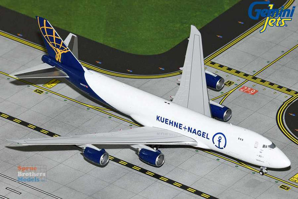 GEMGJ2203 1:400 Gemini Jets Atlas Air/Kuehne+Nagel B747-8F Reg #N862GT (pre-painted/pre-built)