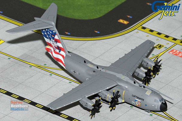 GEMGM138 1:400 Gemini Jets Luftwaffe Airbus A400M Atlas Reg #54+21 (pre-painted/pre-built)