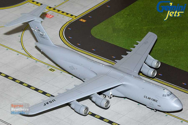 GEMG21134 1:200 Gemini Jets C-5M Galaxy #84-0060 'Travis AFB' (pre-painted/pre-built)