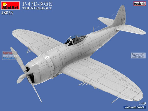 MIA48023 1:48 Miniart P-47D-30RE Thunderbolt [Basic Kit]