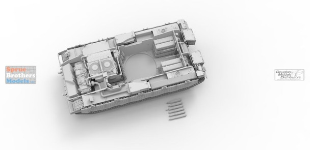 BDMBT037 1:35 Border Model Merkava 2D with Interior & Workable Tracks