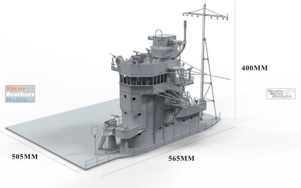 BDMBSF001 1:35 Border Model B5N2 Type 97 Kate + Akagi Bridge with Flight Deck