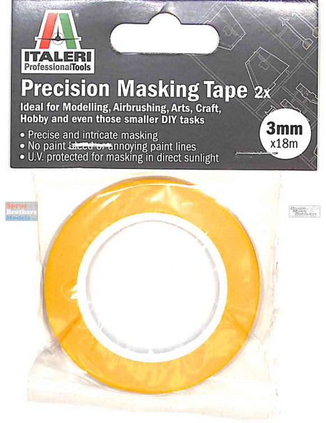 ITA50826 Italeri Precision Masking Tape 3mm x 18m [2 rolls]