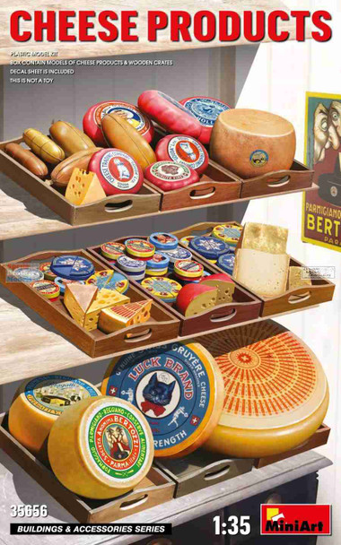 MIA35656 1:35 Miniart Cheese Products