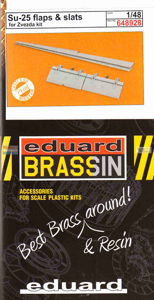 EDU648928 1:48 Eduard Brassin Print - Su-25 Frogfoot Flaps & Slats (ZVE kit)