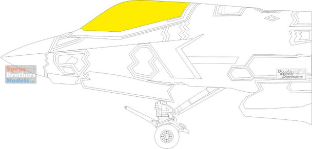 EDUEX1012 1:48 Eduard Mask - F-35B Lighting II TFACE (TAM kit)