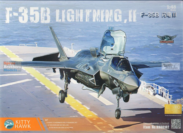 ZIMKH80102 1:48 Zimi Model Kitty Hawk F-35B Lightning II